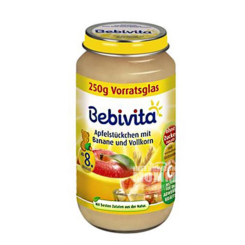 Bebivita 독일사과바나나곡물퓨레 8 개월이상해외판