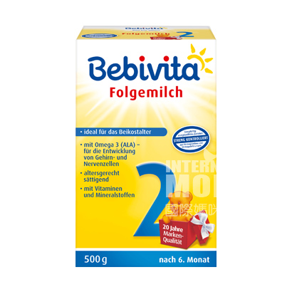 Bebivita 독일분유 2 단계 500g * 4 해외버전