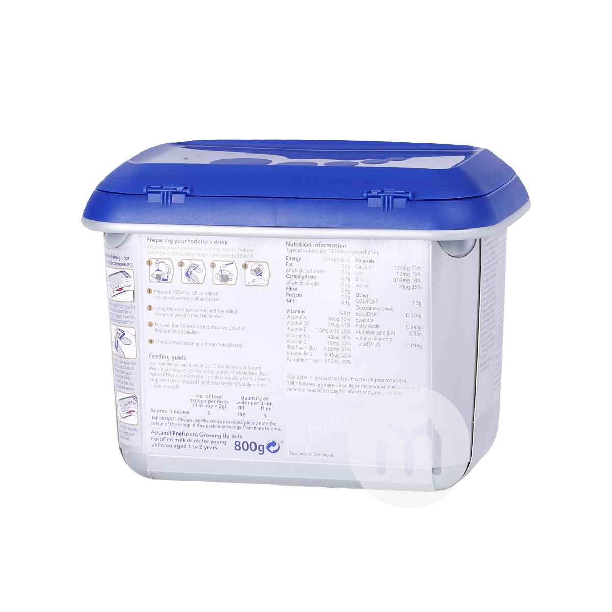 Aptamil 영국플래티넘버전분유 3 단 * 6 해외버전