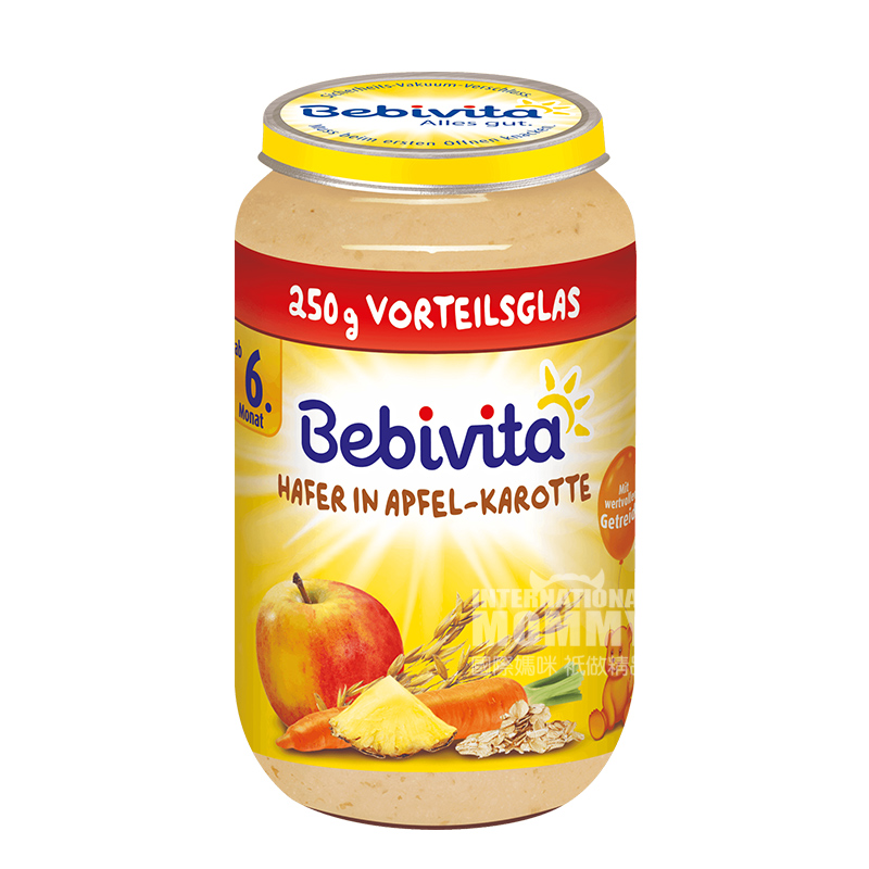 [4 건] Bebivita 독일사과당근귀리혼합 6 개월이상해외버전