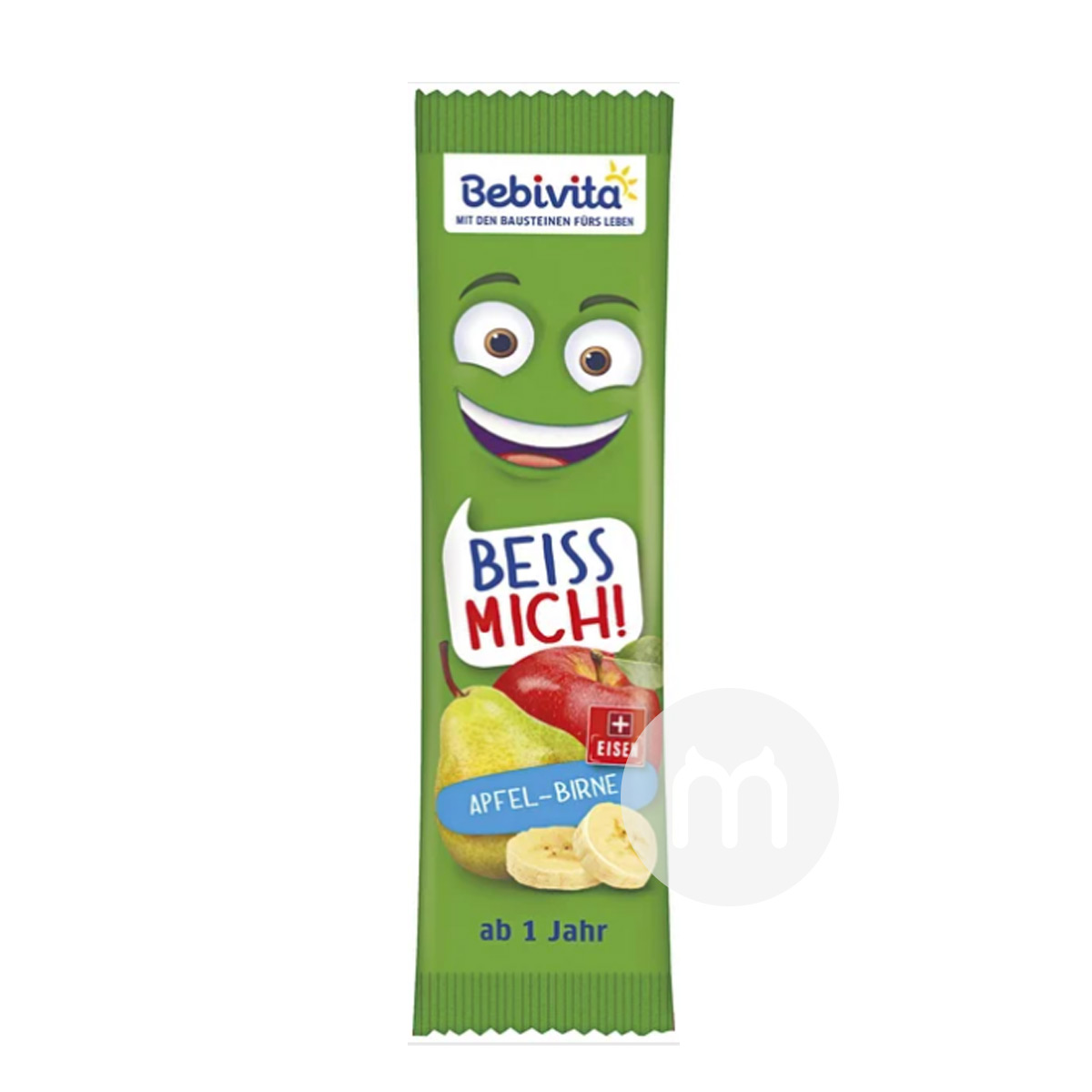 Bebivita 독일유기농배사과바나나펄프스트립 1-3 세 * 25 해외버전