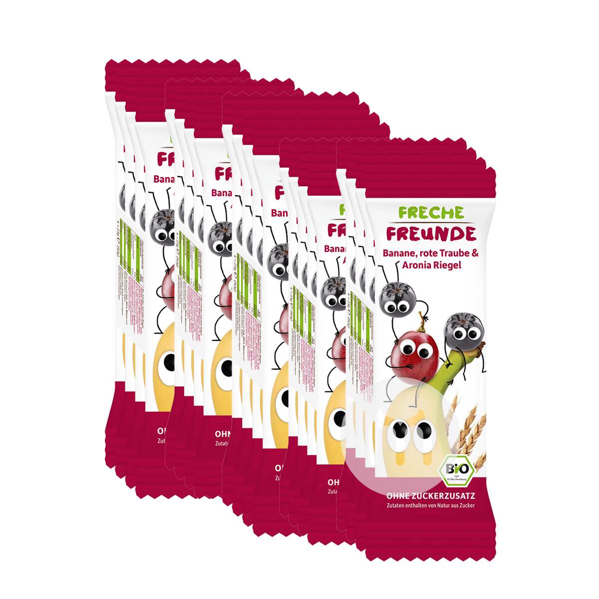 Erdbar 독일유기전체곡물바나나붉은포도과일바 * 20 해외버전