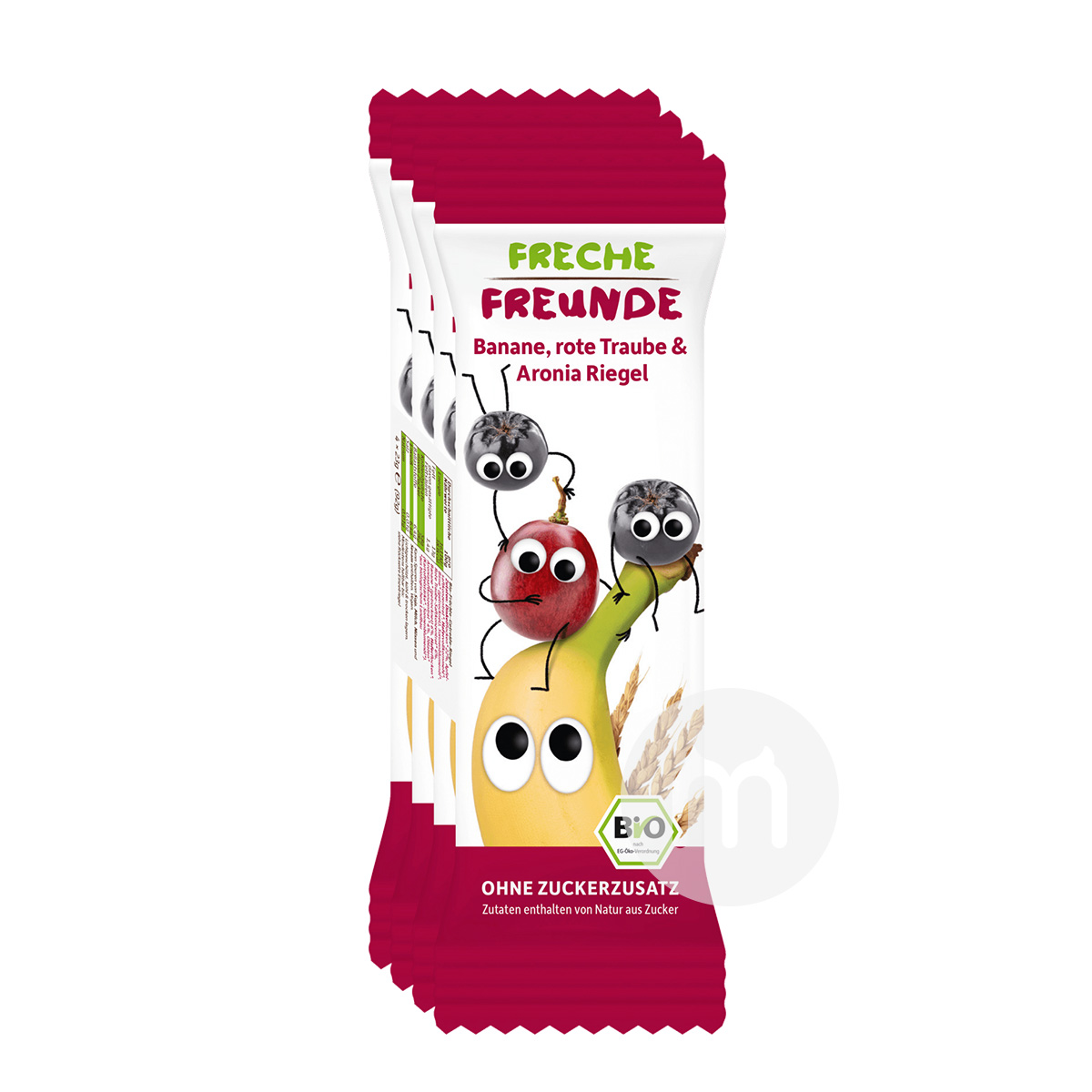 Erdbar 독일유기전체곡물바나나붉은포도과일바 * 20 해외버전