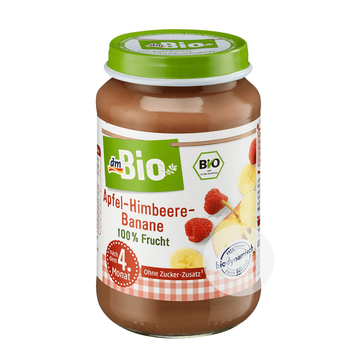 DmBio 독일 DmBio 유기농사과바나나라즈베리머드 4 개월이상해외버전