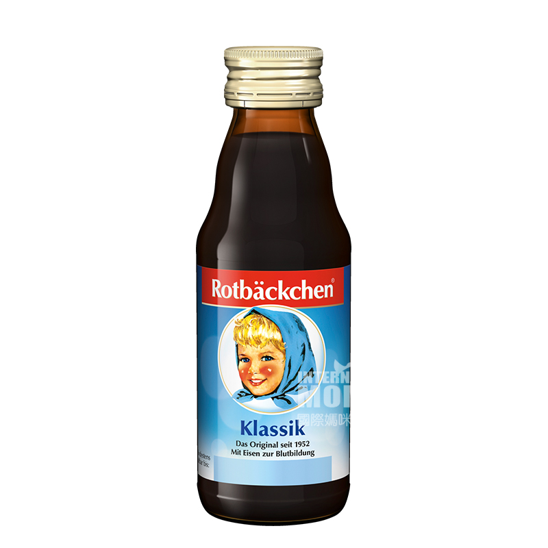 [2 개] Rotbackchen 독일유아철분보충제비타민 C 보충제 125ml 해외판