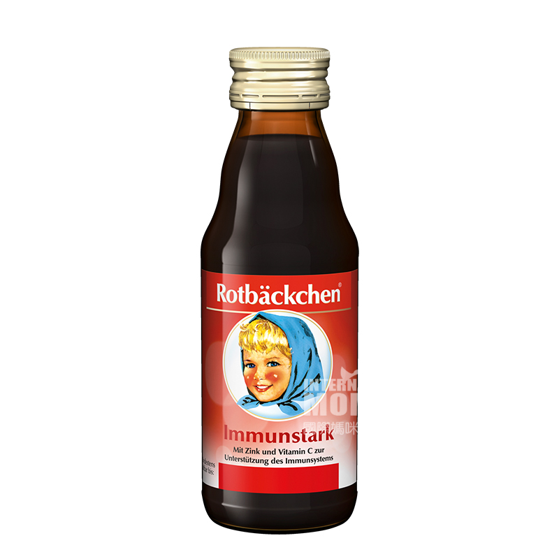 [4 개] Rotbackchen 독일유아및어린이아연보충제비타민 C 보충제 125ml 해외버전