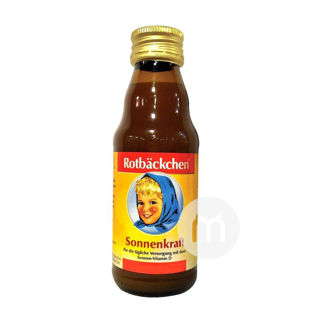 [2 개] Rotbackchen 독일영유아칼슘보충제비타민 D 보충제 125ml 해외판