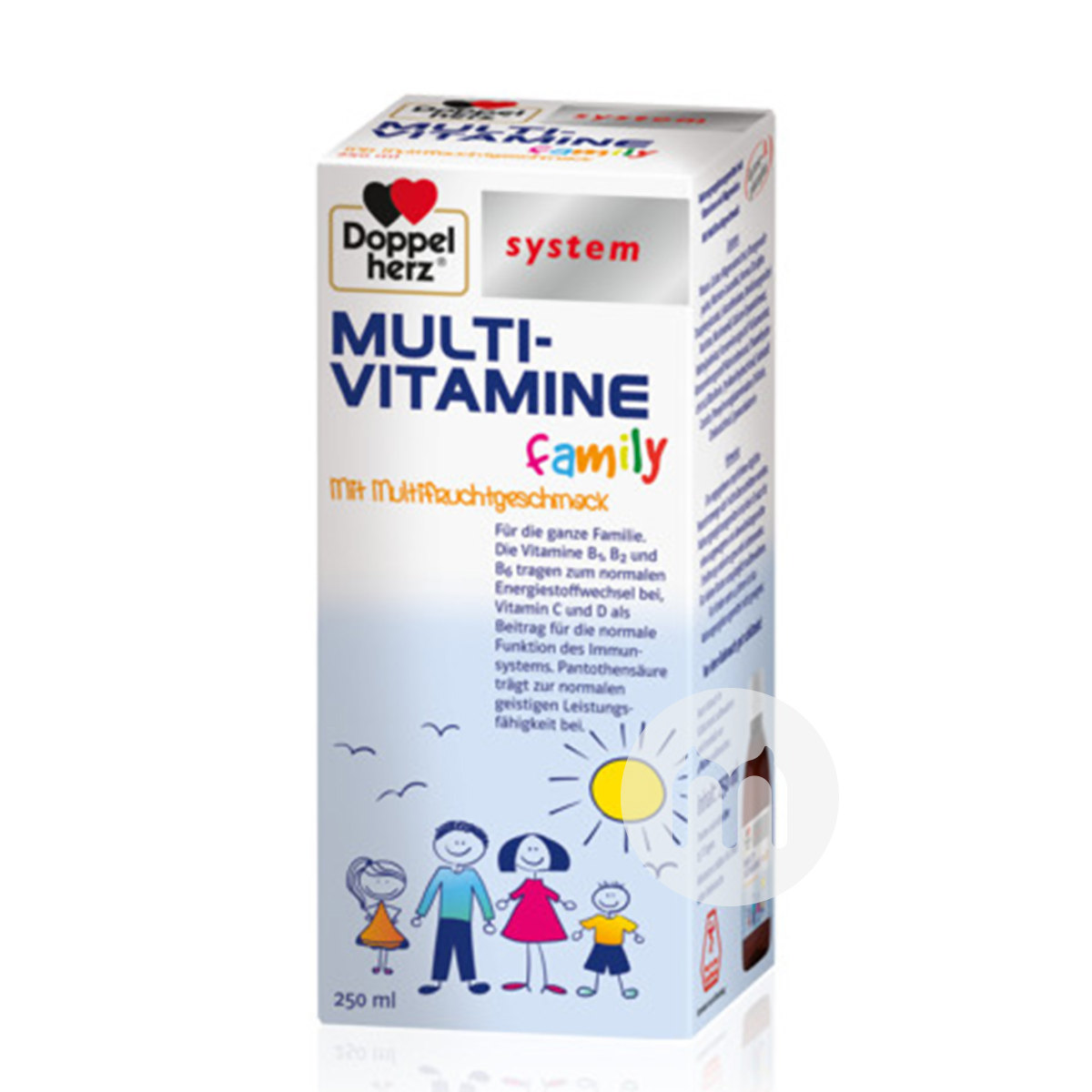Doppelherz 독일 System 시리즈어린이성인복합비타민드링크에너지충전해외버전