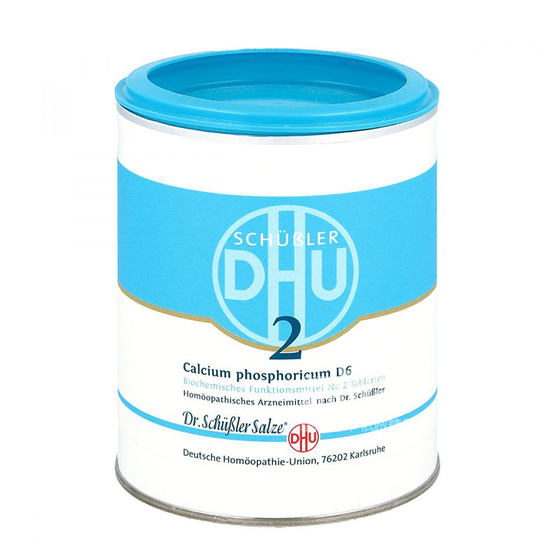 DHU 독일 DHU 인산칼슘 D6 No. 2 유아아동성인칼슘 1000 정제해외버전