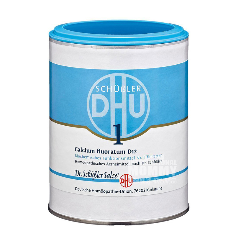 DHU 독일 DHU 칼슘형석 D12 No. 1 보호피부뼈와치아 1000 조각해외버전