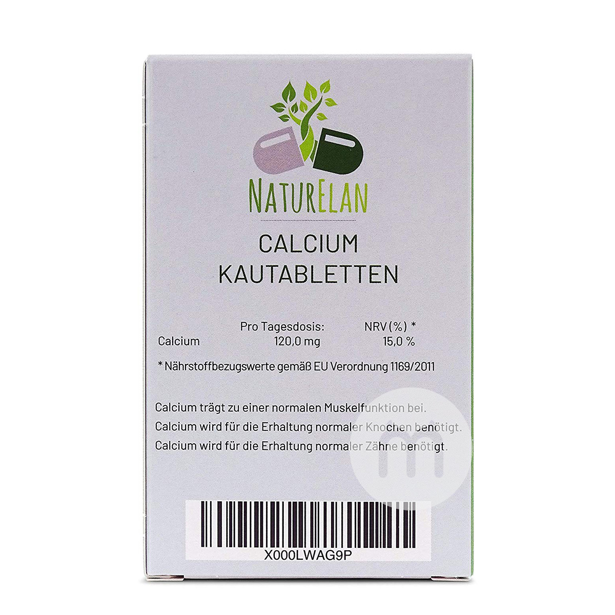 NATURELAN 독일 NATURELAN 어린이칼슘마름모꼴해외버전