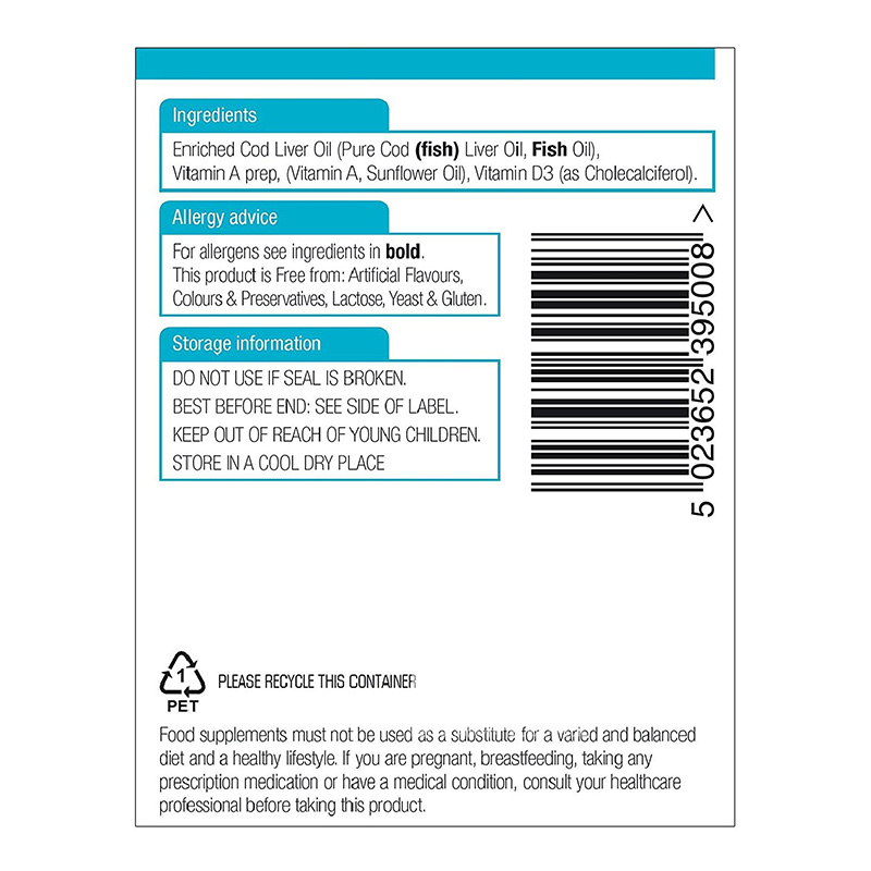 Natures Aid 영국간오메가 3생선기름영양솔루션해외버전