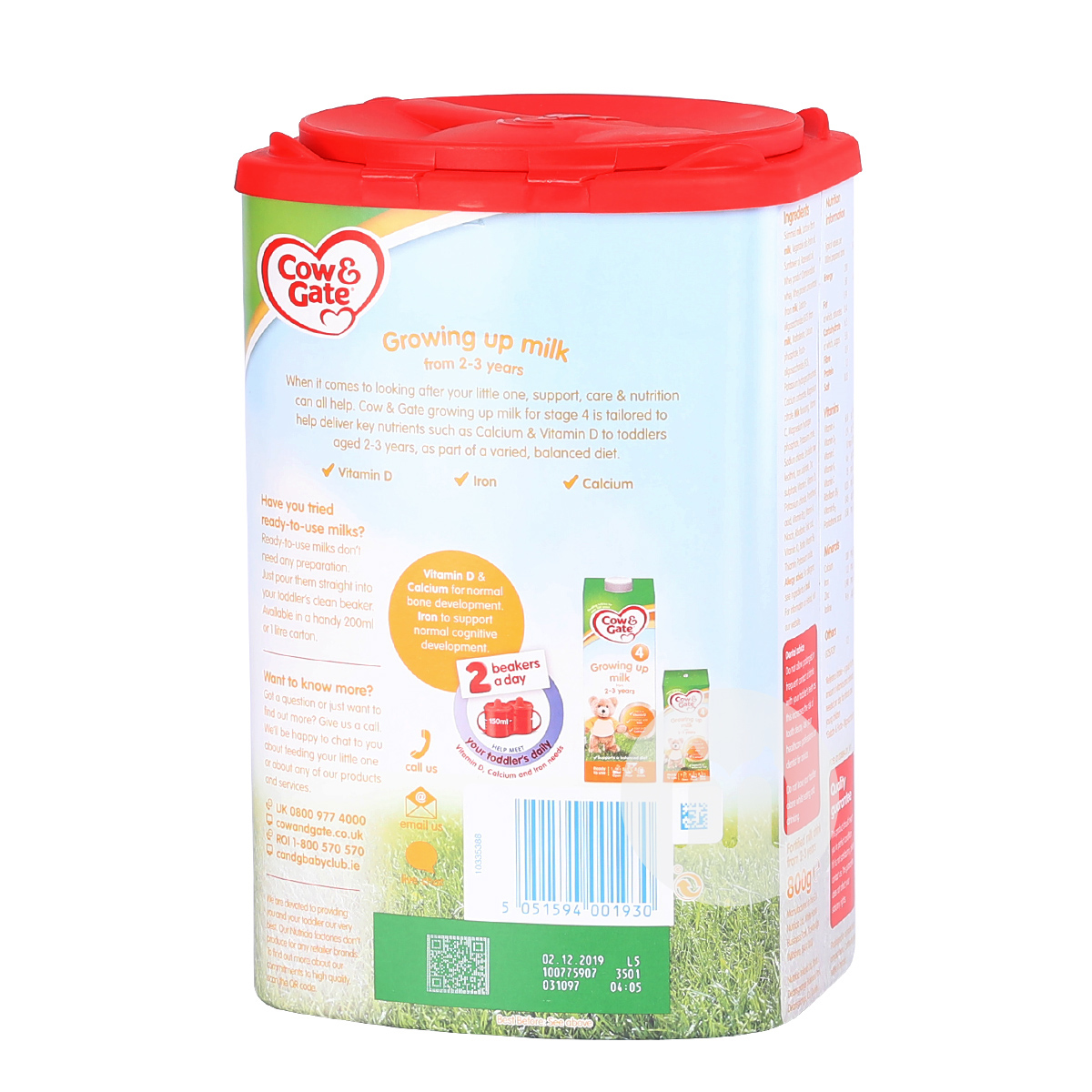 Cow & Gate 영국분유 4 단계 * 8 캔해외판