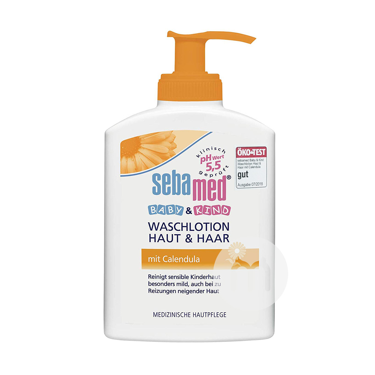 Sebamed 드독일찢어지지않는아기금송화샴푸및샤워젤 2-in-1 해외버전