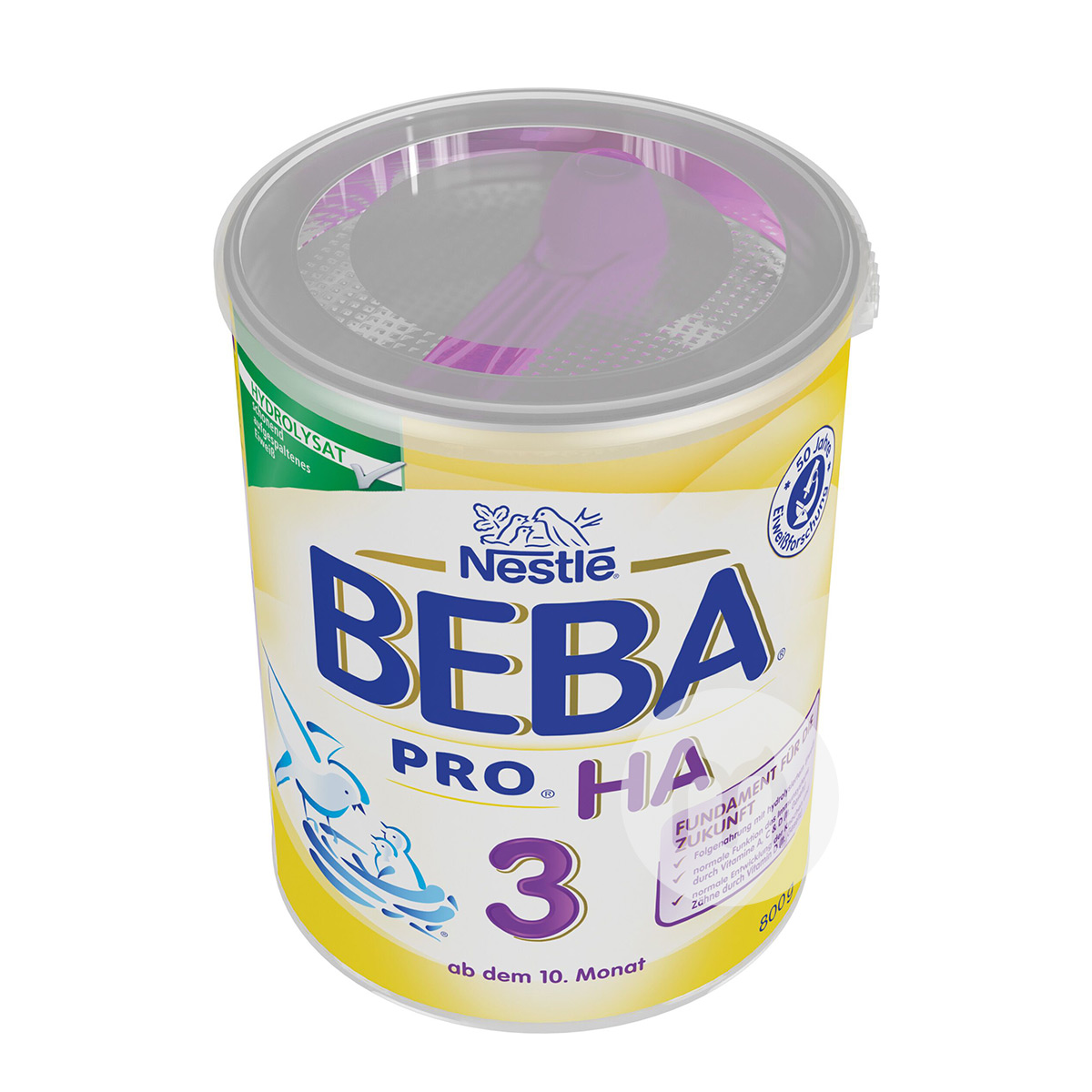 BEBA 독일적당히가수분해된우유분말 3 * 6 해외버전