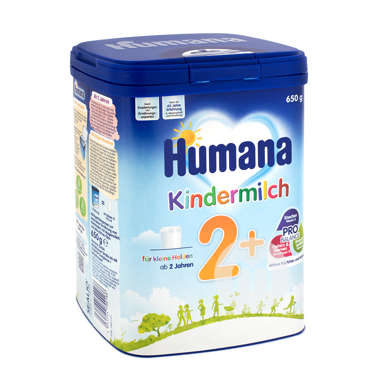 Humana 독일유아용분유 2+ 섹션 650g * 4 박스해외버전