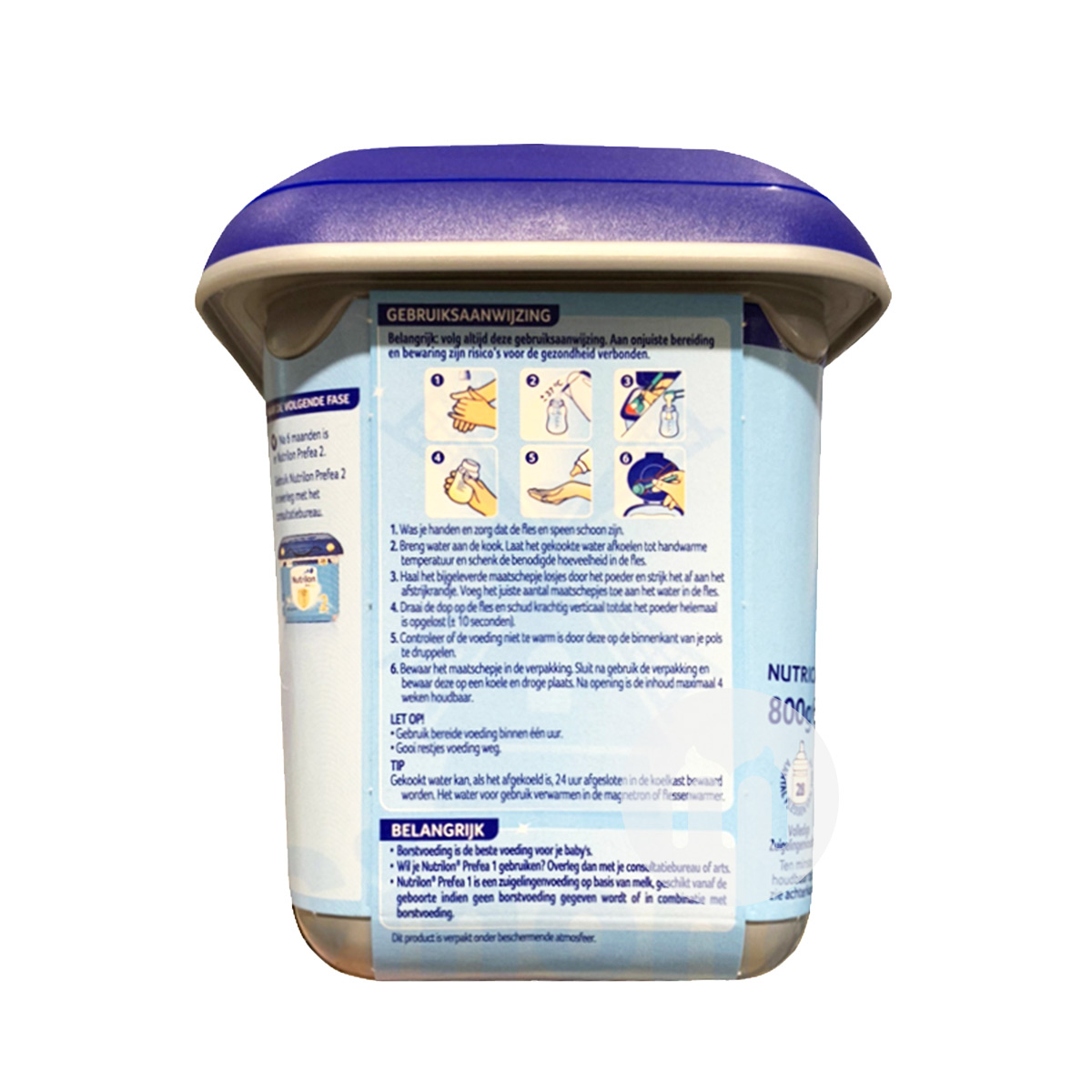 Nutrilon 네덜란드사람플래티넘에디션베이비밀크파우더 1 단계 800g * 3 캔네덜란드사람