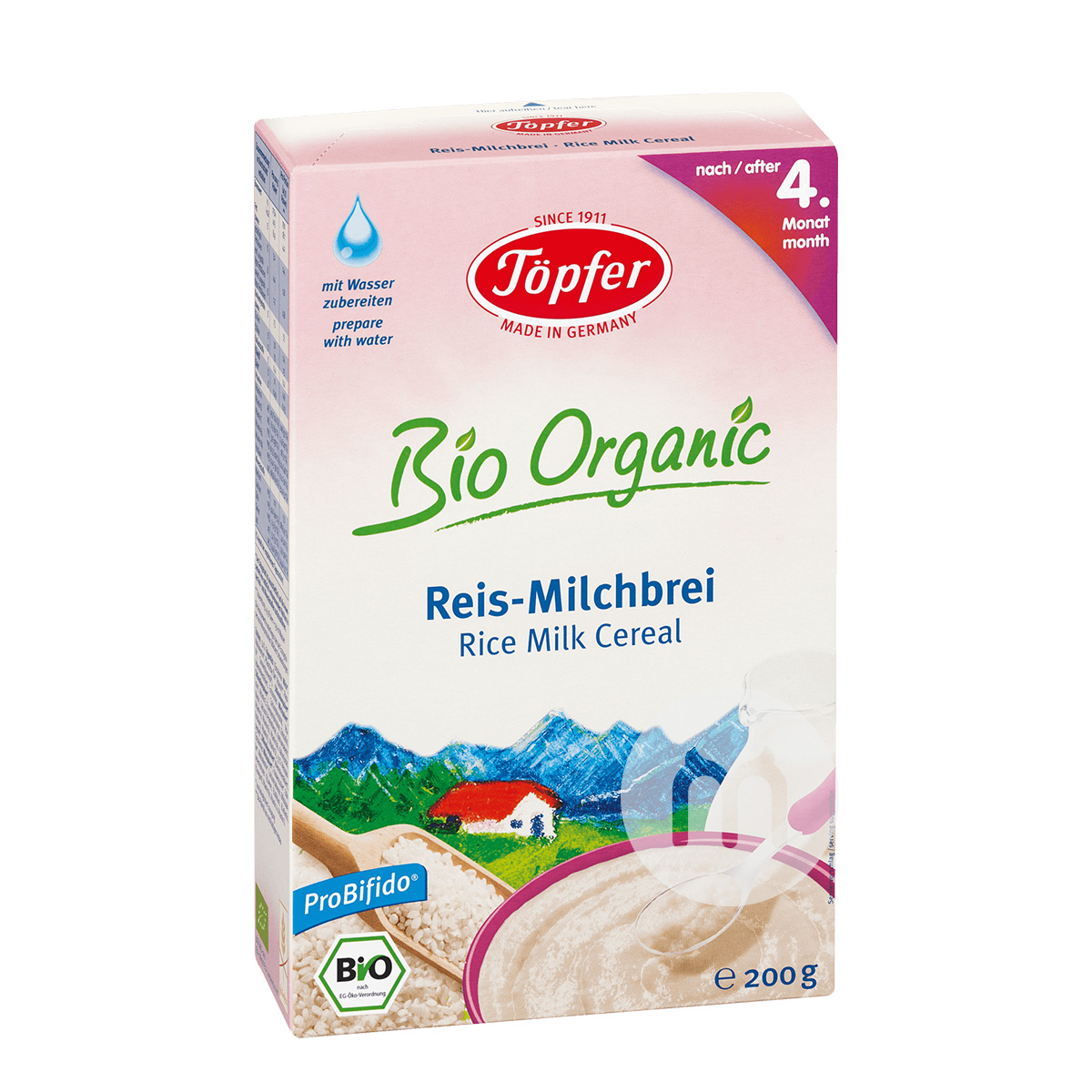 [4 개] Topfer 독일본질적인 Rice Vermicelli 4 개월이상해외판