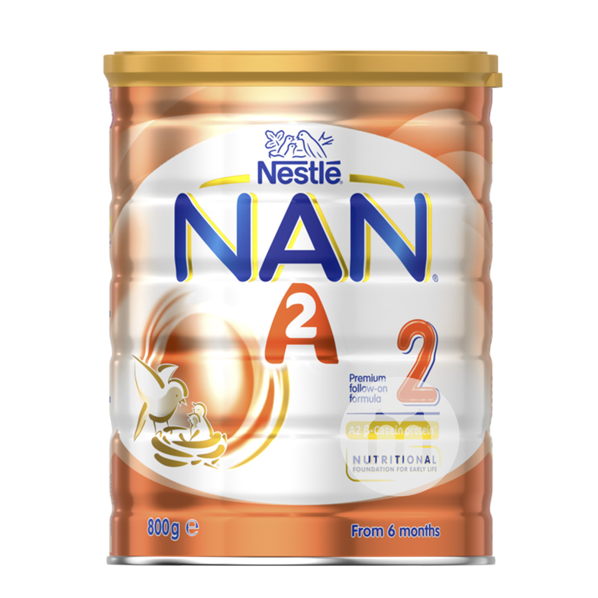 Nestle 호주 A2 카제인생균제분유 2 단 800g * 3 캔호주판