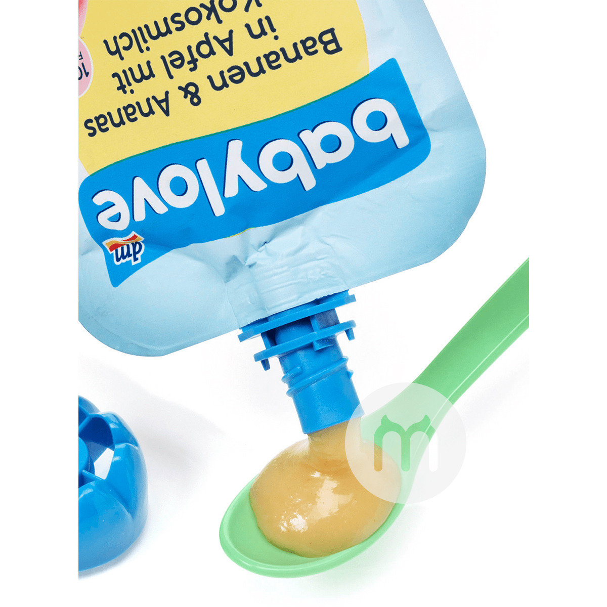 Babylove 독일유기농바나나파인애플사과코코넛밀크퓌레흡입음악1 년이상 * 6 해외