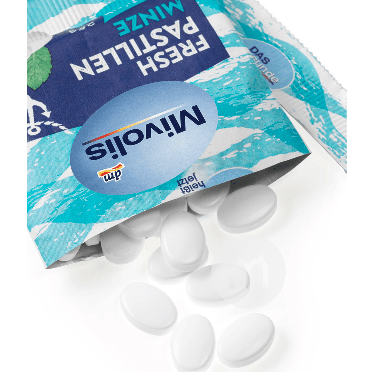 [2 개] Mivolis 독일쿨민트캔디마름모꼴해외버전