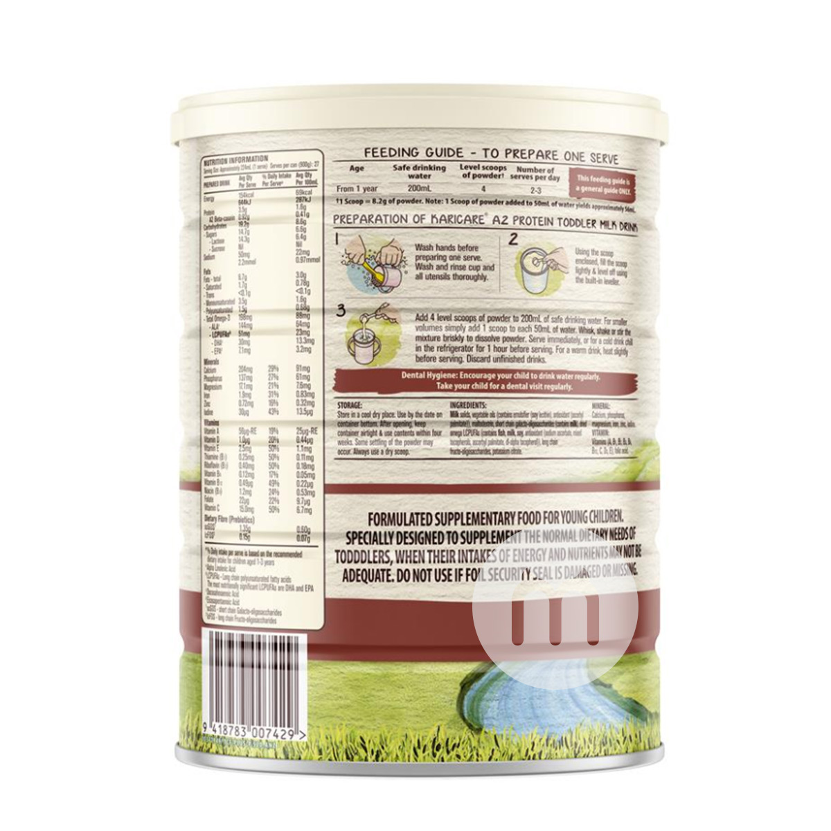 Karicare 호주골드의상 a2 카세인베이비밀크파우더 3 단계 * 캔캔호주판