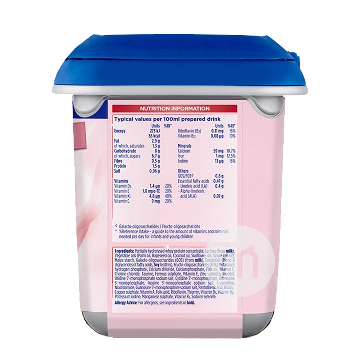 Aptamil 유아용분유의업그레이드버전 3 단계 800g * 8 캔영국버전