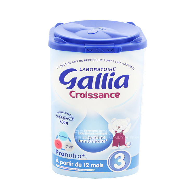 Gallia 프랑스표준레시피분유 3 단 800 g * 6 통해외판
