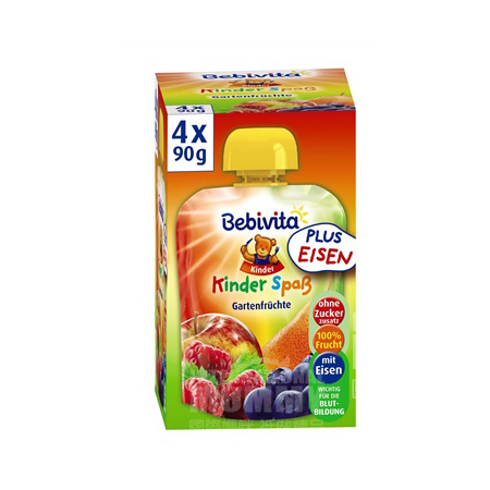 Bebivita 독일종합원림과일스프레소흡입락 12 개월이상 360 g 해외버전