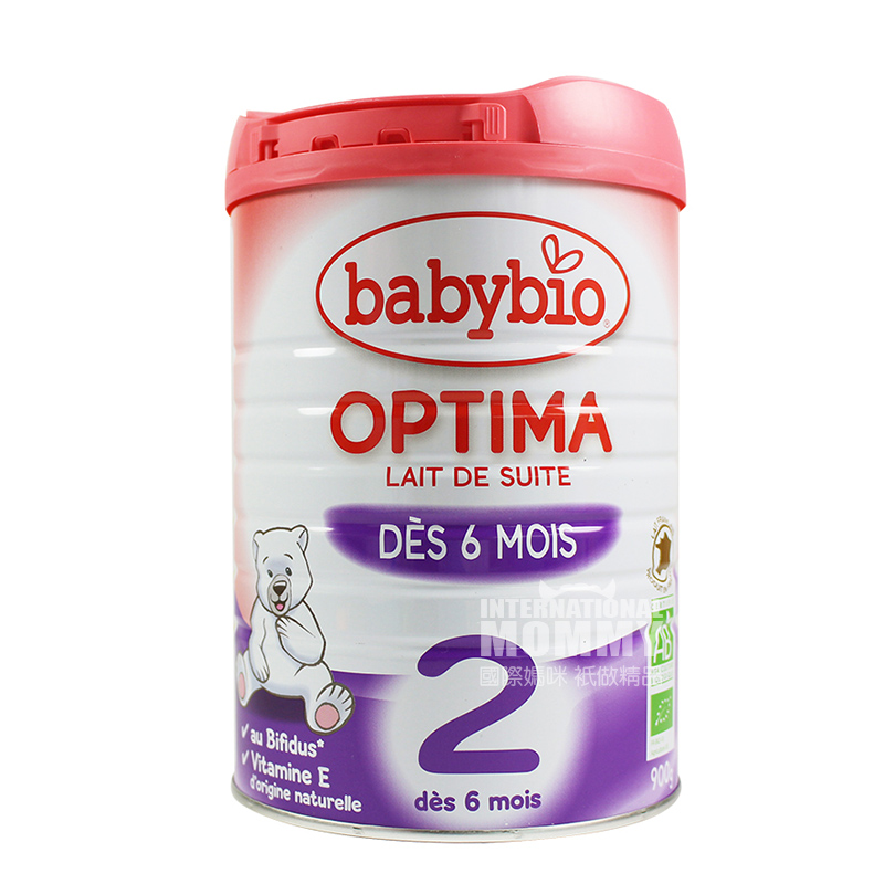 Babybio 프랑스비슷한모유유기농분유 2 단계 * 6 캔해외버전