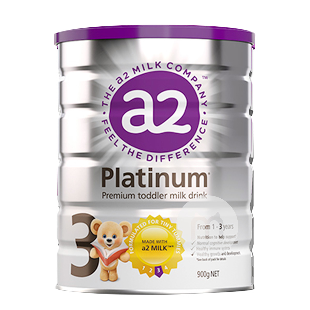 A2 호주 A2 플래티넘시리즈유아분유 3 단계 * 6 캔해외버전