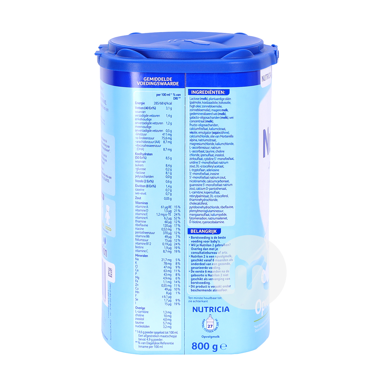 Nutrilon Dutch 분유 2 단계 * 6 캔해외판