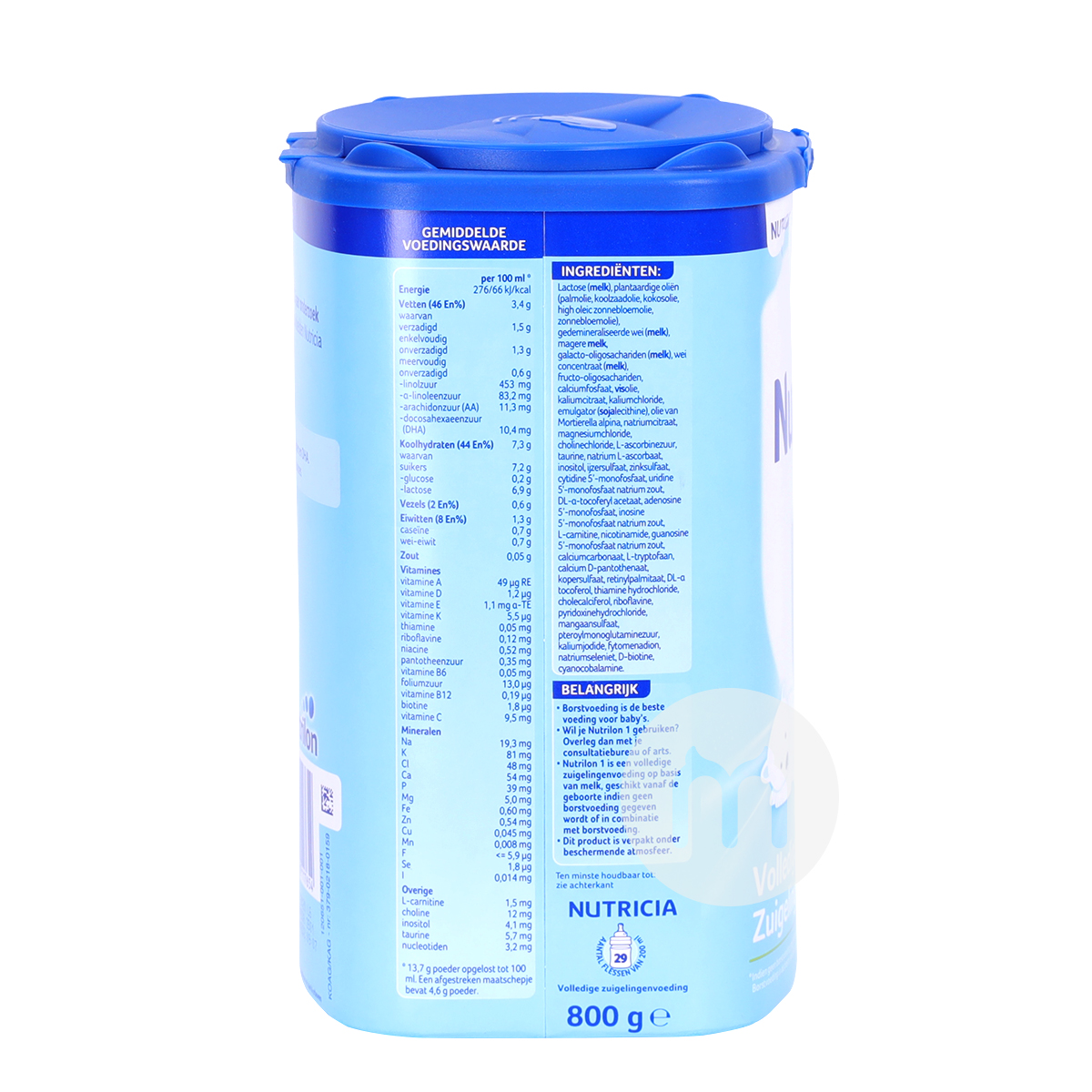 Nutrilon Dutch 분유 1 단계 * 6 캔해외판