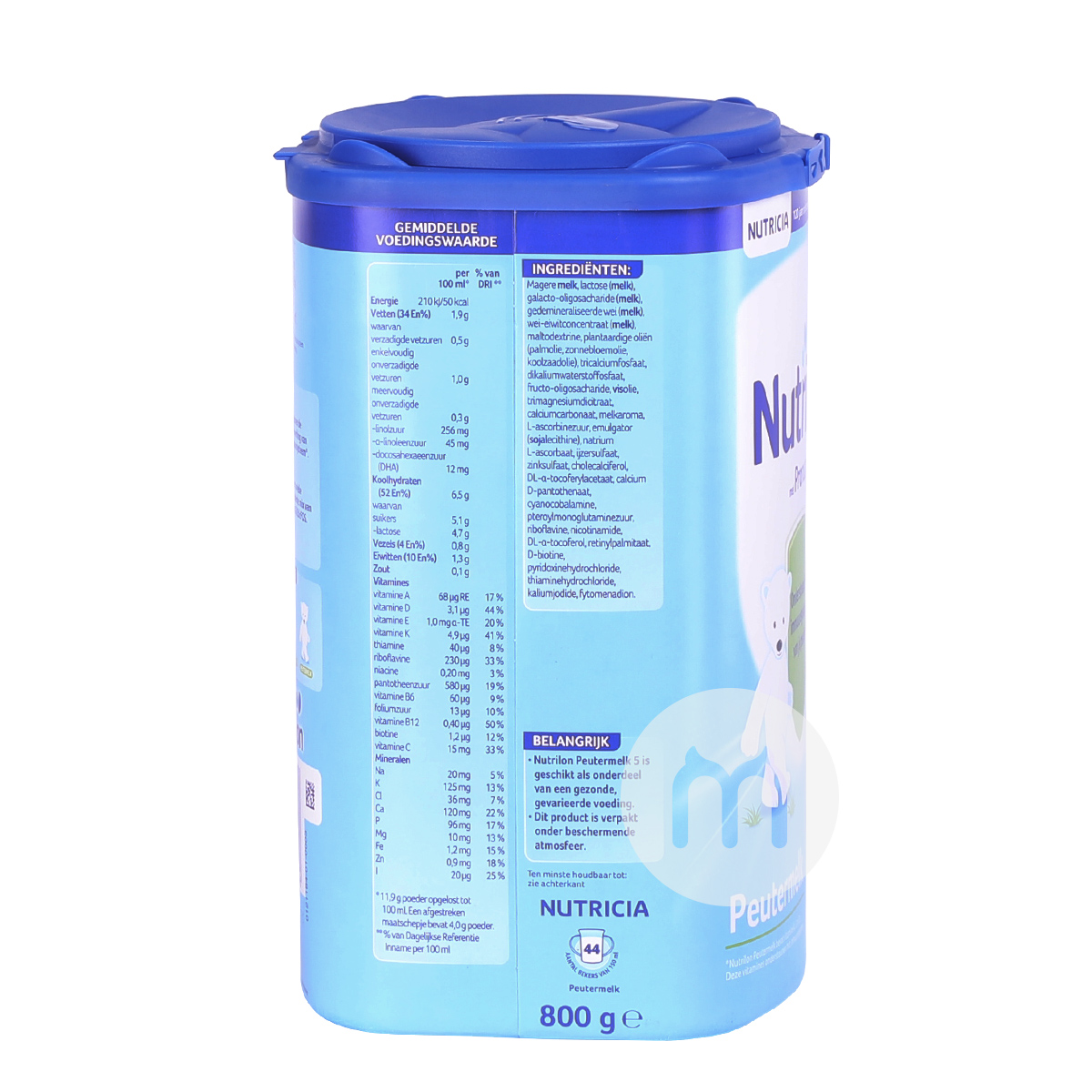 Nutrilon Dutch 분유5 단계 * 6 캔해외버전