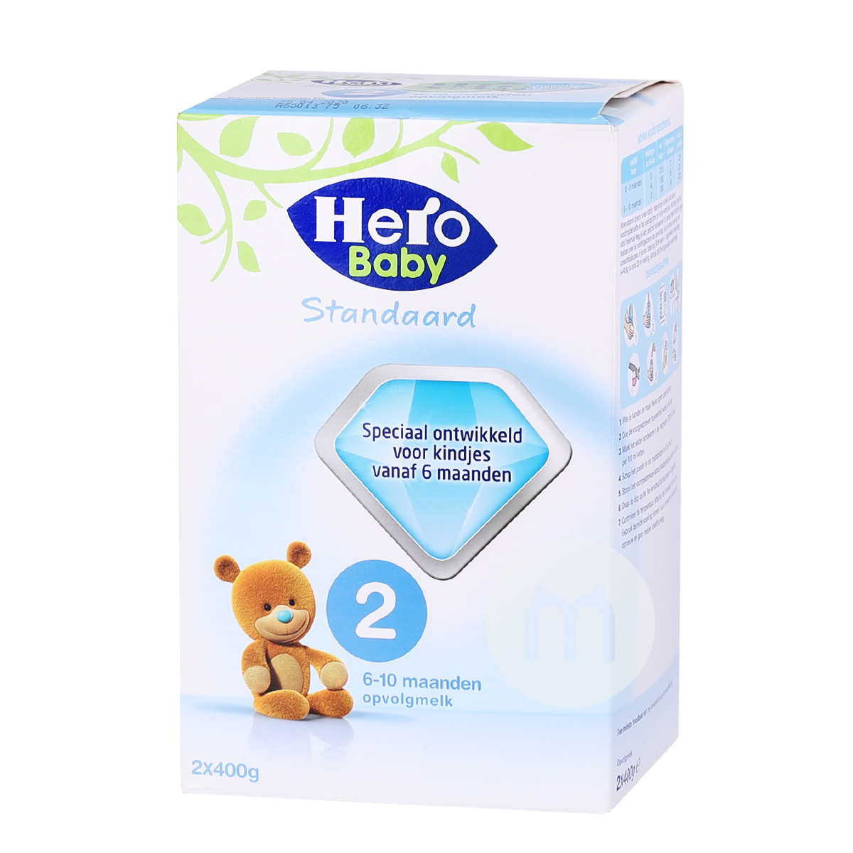 Hero Baby 네덜란드분유 2 단계 * 8 상자해외버전