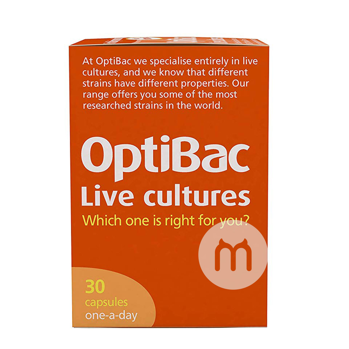 OptiBac probiotics 영국건강증진조생균해외판