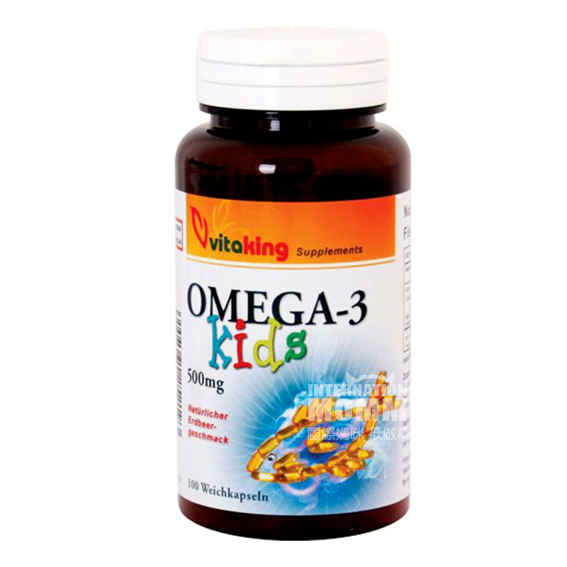 Vitaking 독일 Omega-3 어린이고순도어유해외버전
