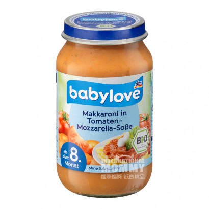 Babylove 독일토마토소스이탈리아스파게티 8 개월이상해외판