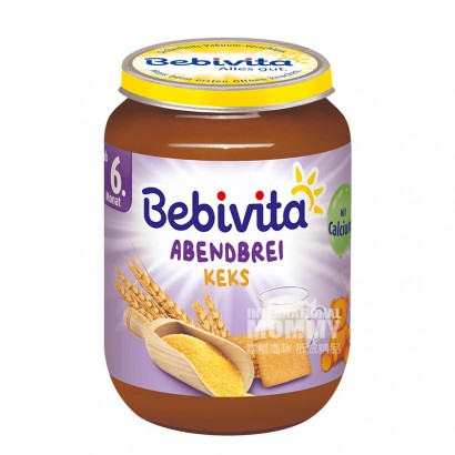 Bebivita 독일곡물비스킷우유좋은밤진흙 6 개월이상해외버전