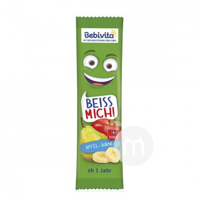 Bebivita 독일유기농배사과바나나펄프스트립 1-3 세 * 2...