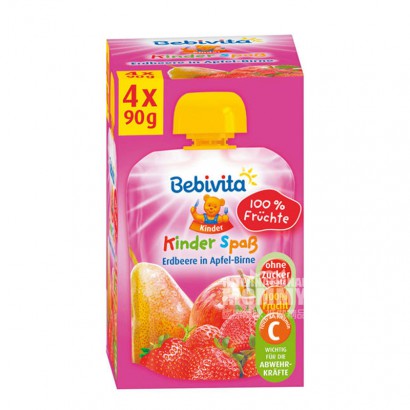 Bebivita 독일딸기배사과퓨레 12 개월이상 360g 해외버...