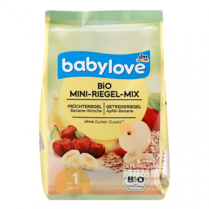 Babylove 독일유기농사과바나나체리과일스트립 1 세이상해외버...