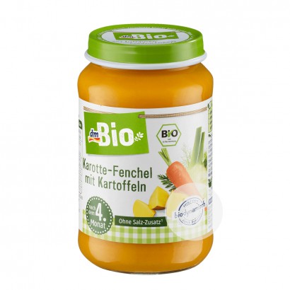 [2 개] DmBio 독일 DmBio 유기농당근감자회향 4 개월...