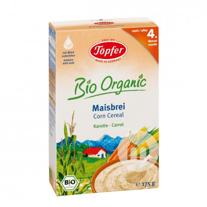 [4 개] Topfer독일유기농당근옥수수쌀베르미첼리 4 개월이상...