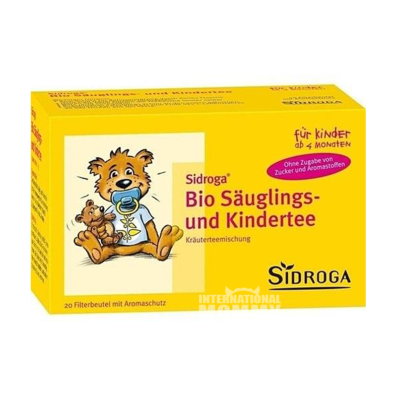 SIDROGA 독일유기농어린이회향식물차해외판