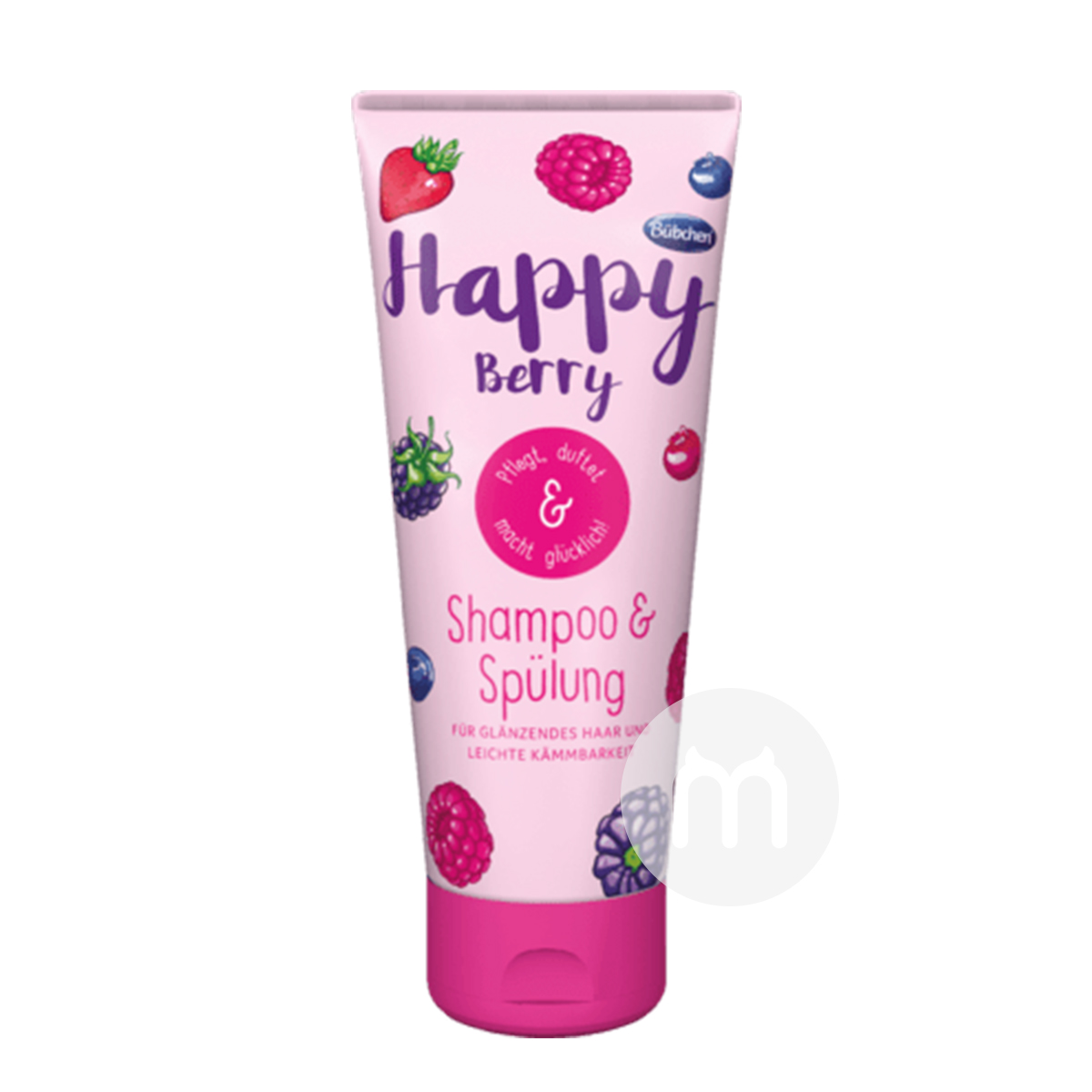 Bubchen 독일어린이해피베리샴푸및헤어케어콤보해외버전