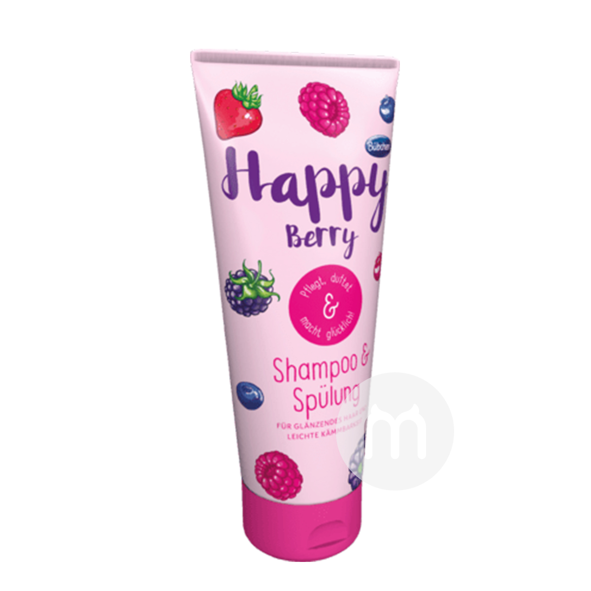 Bubchen 독일어린이해피베리샴푸및헤어케어콤보해외버전
