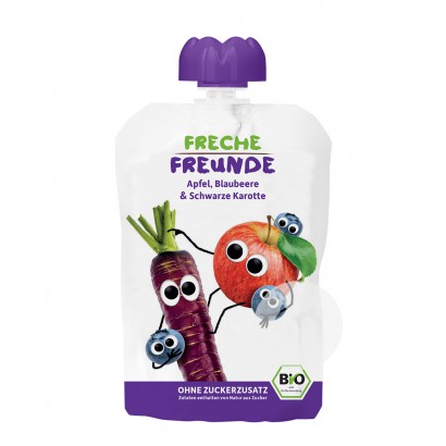 Erdbar 독일유기농어린이퓌레빠는음악사과블루베리검은당근맛 * ...