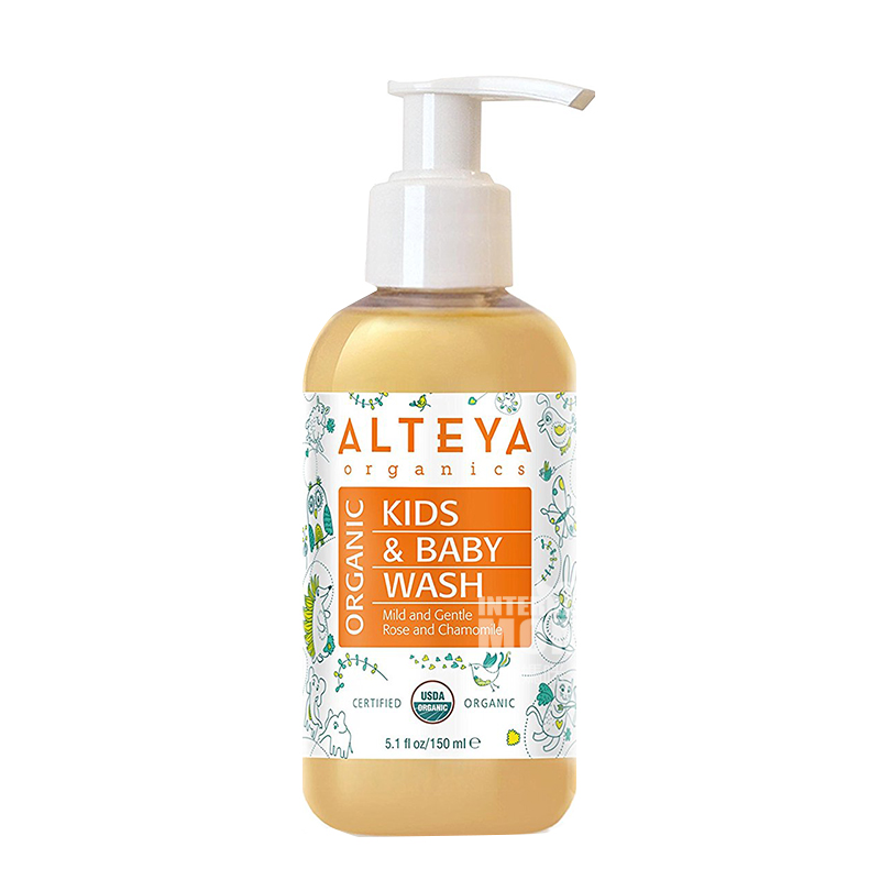 ALTEYA 불가리안유기농로즈베이비샴푸바디워시해외판