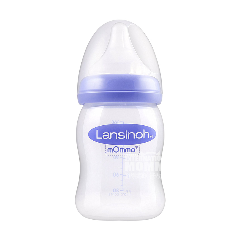 Lansinoh 미국 mOmma 자연파시리즈 PP 우유병 160ml 0-6 개월해외버전
